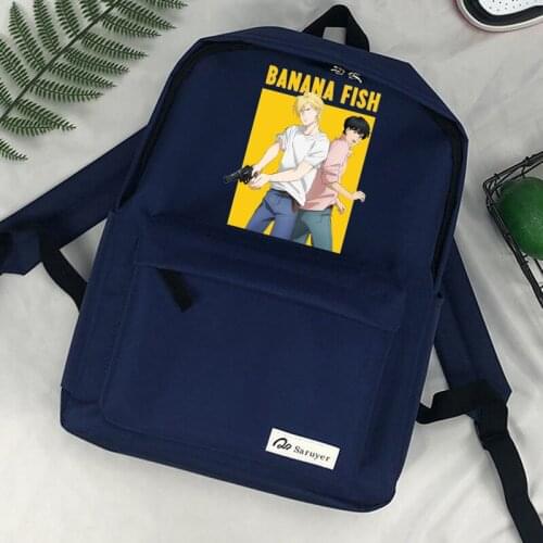 Banana Fish bags mochilas fashion designer travel borse da donna mochilas da moda girl tassen dames backpack