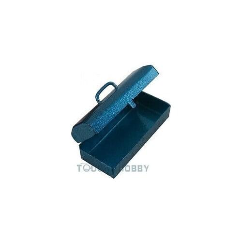 1/10 RC Crawler Car Blue Metal Tools Box Accessory TH01422-SMT4