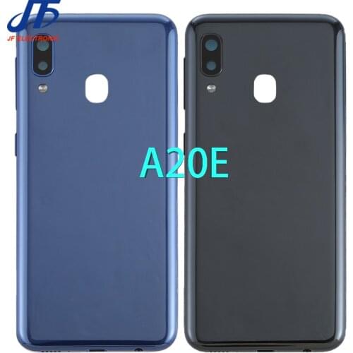 10Pcs Back Glass Replacement parts For Samsung Galaxy A10E A20E Battery Cover Rear Door Housing with sticker