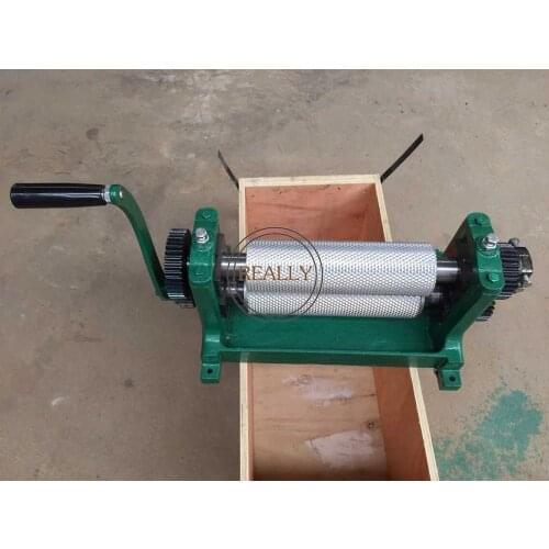 1000pcs/hour NEW Manual 86*450mm Bee Wax Foundation Sheet Mills Machine Comb Foundation Machine