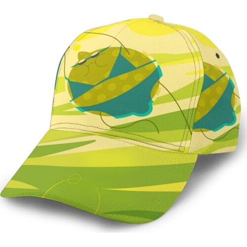 Lemon Swimming Among Fishes Baseball Cap Fashion Men Hat Cap Summer Dad Hat Male Sports Hat