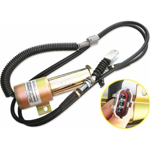 For HYUNDAI 215-7 R215-9 Excavator excavator flameout solenoid valve excavator parts