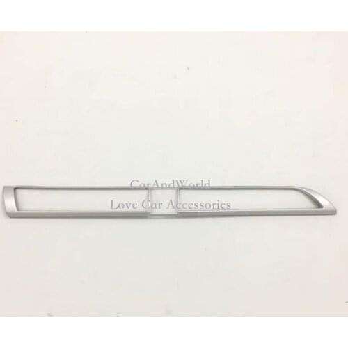 For Toyota Camry 2018 2019 Interior Middle Central Air Condition Outlet Cover Trims Stickers ABS Chrome Car-styling Accessories