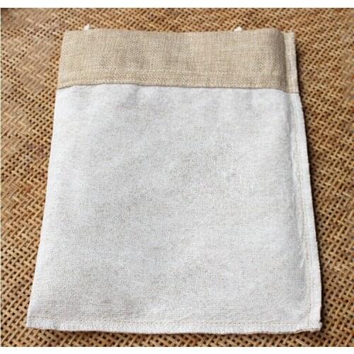 20*30cm 1pcs Vintage Style Jute Sacks Drawstring Gift Bags For Jewelry/wedding/christmas/birthday Packaging Linen Pouch Bags