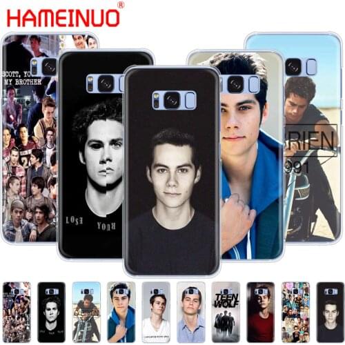 HAMEINUO Dylan O'Brien Teen Wolf cell phone case cover for Samsung Galaxy S9 S7 edge PLUS S8 S6 S5 S4 S3 MINI