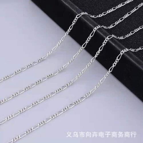 Jewelry making diy chain flat copper chain womens necklace bracelet making supplies, jewelry discovery