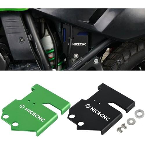 NiceCNC Motorcycle Battery Cover For Kawasaki KLR 650 KLR650 2008-2018 2009 2010 2011 2012 2013 2014 2015 2016 2017CNC Aluminum