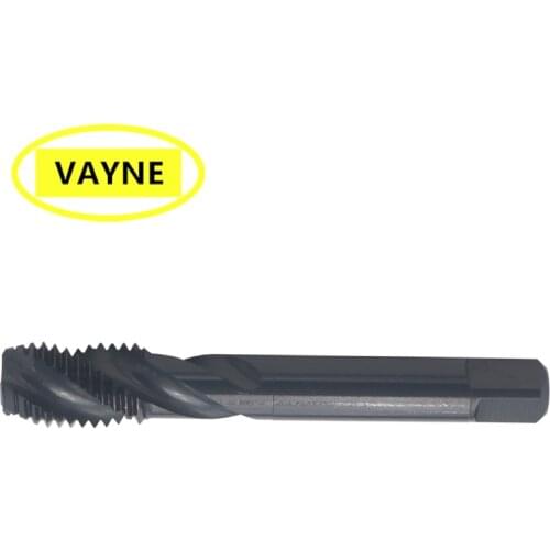 VAYNE HSSE Metric Spiral Fluted Taps with Oxidation Coated M14X2 M16M18M20M22M24 & machine Fine Thread screw tap M14X1 M16M18M20