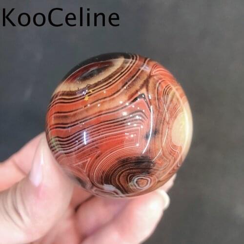 Natural Crystal Quartz Sardonyx Silk Agate Sphere Ball Energy Reiki Stone Home Office Aquarium Decoration Accessories Gemstone