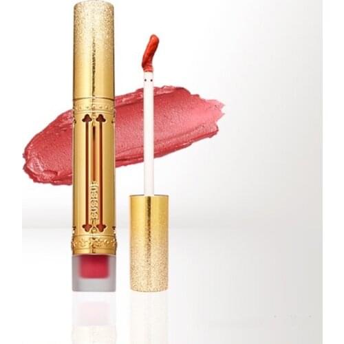Susisu Small Gold Pillar Triumph Cream Lip Lacquer Velvet Matte Matte Nourishing Long-Lasting
