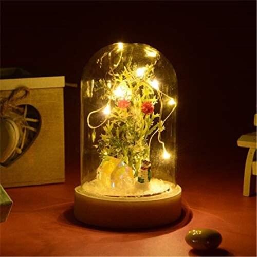 Christmas Present RGB Glass Prism Bright Optical Cube Color Beam Combiner Splitter for Kids, Lovers Home Decoration Gifts