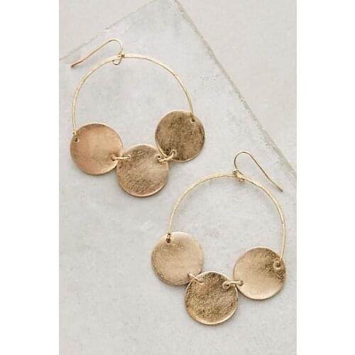 HAND İŞCİLİĞİ SPECIAL DESIGN SEQUIN WOMENS EARRINGS