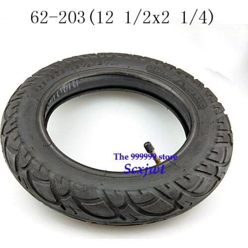 Tyre 12 1/2X2 1/4 ( 62-203 ) fits Many Gas Electric Scooters 12 Inch tube Tire For ST1201 ST1202 e-Bike 12 1/2X2 1/4