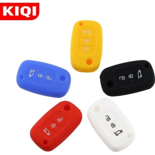 Silicon Car Key Case Cover Holder for LADA Vesta Granta XRay Kalina Priora Sedan Sport for Mercedes for Renault Fluence Clio
