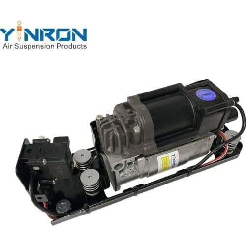 For BMW 7Series F07 GT Air Compressor Pump with Bracket and Valve Block 37206868998