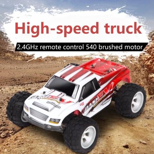 WLtoys A979-B 1/18 Racing Car 2.4GHz 4WD RC Car 70KM/h High Speed High Quality Big Foot Truck RC Crawler Electric RTR Gift Toys