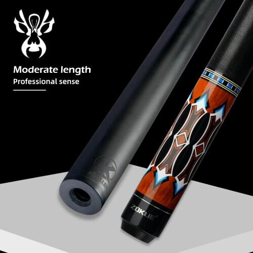 ZOKUE Billiards Cue KONLLEN Carbon Fiber Shaft 12.9mm Tip 155cm For Tall People3/8*8 Radial Pin Pool Cue Billiard Cue Stick Kits