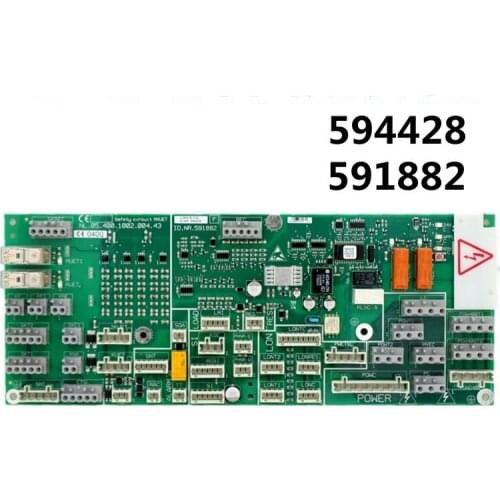 1pcs Schindler Elevator 5400 elevator car top electronic printed board ID.NR.591882 car top power board AQ1H547