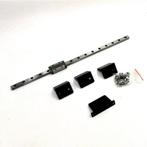 Funssor Anycubic MEGA zero 3D printer X axis linear rail upgrade kit mod Hiwin MGN9H rail for Anycubic zero 2.0 3D pritner