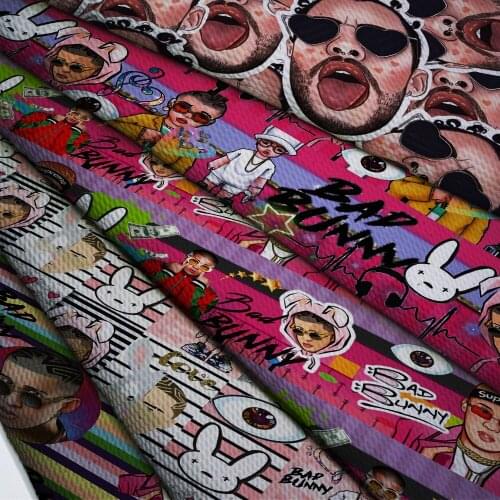 50*140cm Bullet Textured Liverpool Fabric Flower Printed DIY Tissue Kids Home Textile for Sewing Quilt Decoration Home