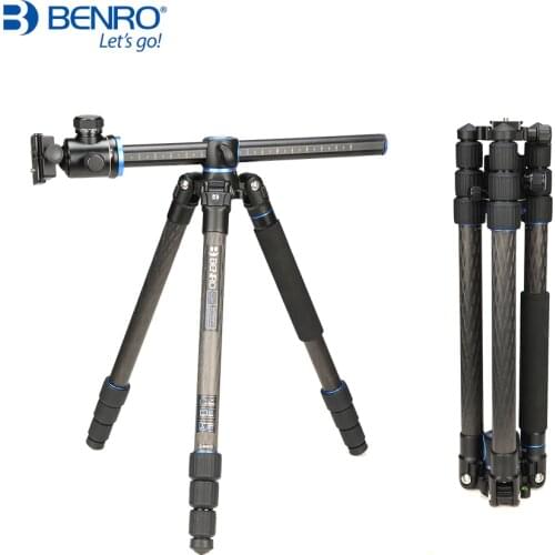 Benro GC268TB2 Tripod Carbon Fiber Monopod Tripods For Camera With B2 Ballhead 4 Section Max Loading 16kg DHL Free Shipping