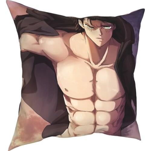Epic Eren Yeager Attack On Titan Pillowcase Soft Polyester Cushion Cover Decor Pillow Case Cover Home Dropshipping 45X45cm