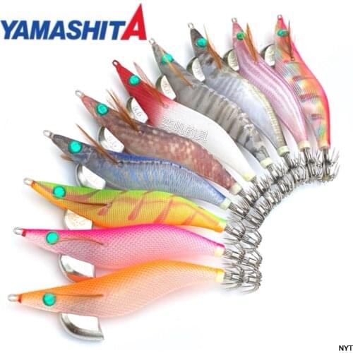 YAMASHITA wood shrimp 20 g squid wood imported from Japan shrimp boutique squid hook off squid hook bait