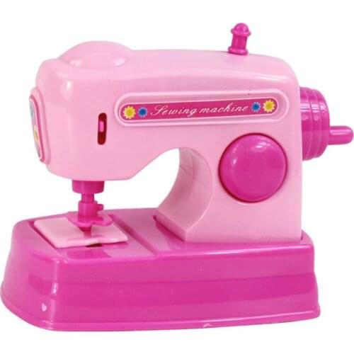 Children Kid Mini Electrical Appliance Sewing Machine Toy Set Boy Girl Early Education Dummy Household Pretended Play Gift