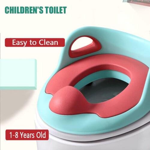 Childrens Pot Portable Baby Potty Training Seat Travel Toilet Seat With Armrests Slip-Proof Safety Urinal Chair Girls Boys