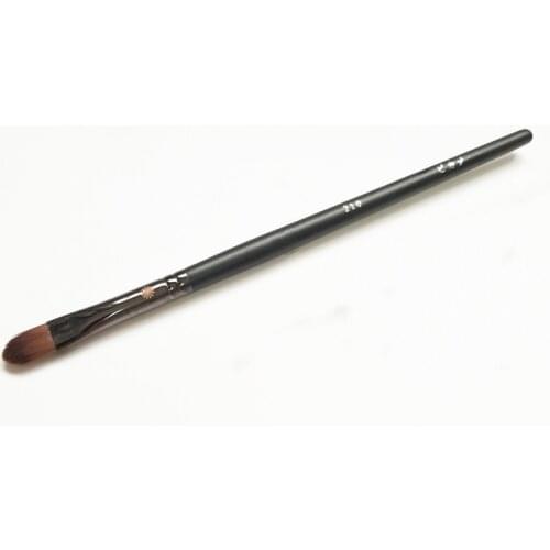 Small Tongue Shape Concealer Brush #210 Straight Firm Fiber Precision Foundation Concealer Makeup Brush