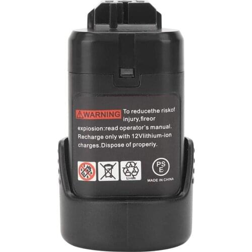 For Bosch BAT411 12V/10.8V 3000mAh Lithium-Ion Battery BAT411A BAT412 BAT412A BAT413 BAT413A
