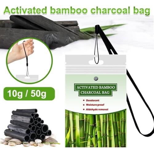 Bamboo Charcoal Bag Nature Formaldehyde Air Purifying Activated Carbon Air Freshener Deodor Purifier Bamboo Charcoal Home Ship