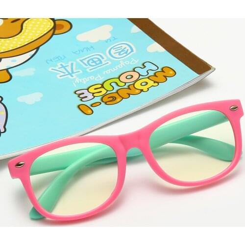 2020 New Childrens Anti-blue Light Glasses Fashion Wild Protection Eyesight Glasses 10-JY8215