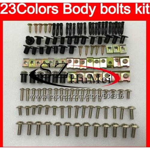 Fairing bolts full screw kit For HONDA CBR250RR 90 91 92 93 94 MC22 CBR 250RR 1990 1991 1992 93 1994 Windscreen bolt screws Nuts