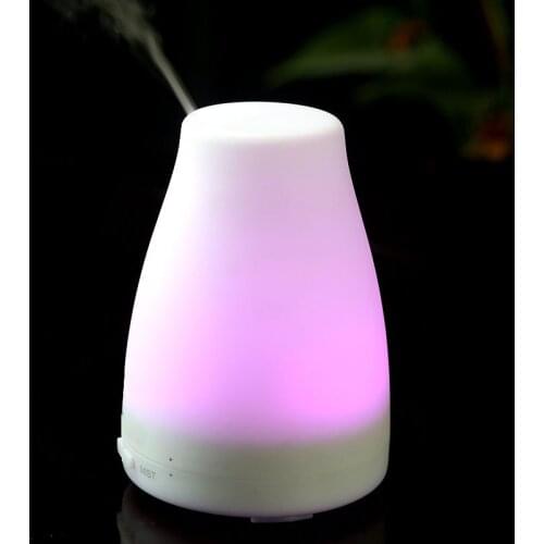 Colorful Aromatherapy Humidifier Household Office Air Cold Mist Maker With Night Light Romantic Soft USB Essential Oil Diffuser