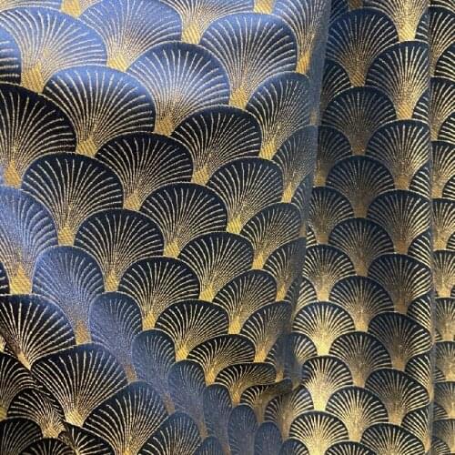 High-precision curtains light luxury small fan jacquard simple atmosphere fashionable curtains for living room bedroom custom