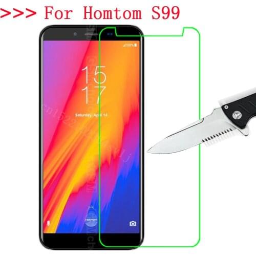 Homtom S99 Tempered Glass 9H 2.5D Premium Screen Protector Film For Homtom s 99 Mobile Phone Protective Films Case 9