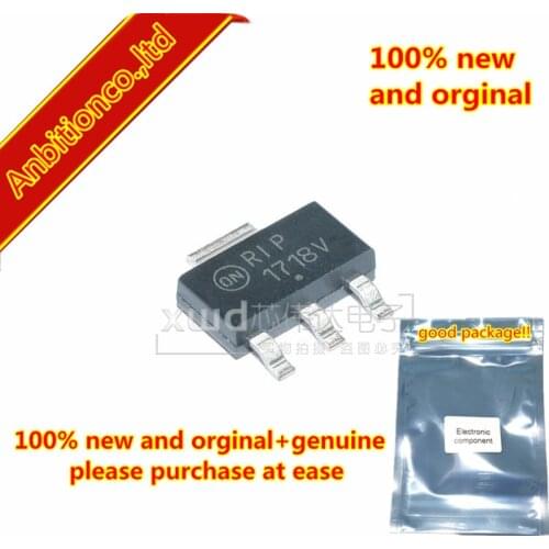 10pcs 100% new original NCV1117ST18T3G 1718V 1.0 A Low-Dropout Positive Fixed and Adjustable Voltage ReguSOT223 1A1.8V in stock