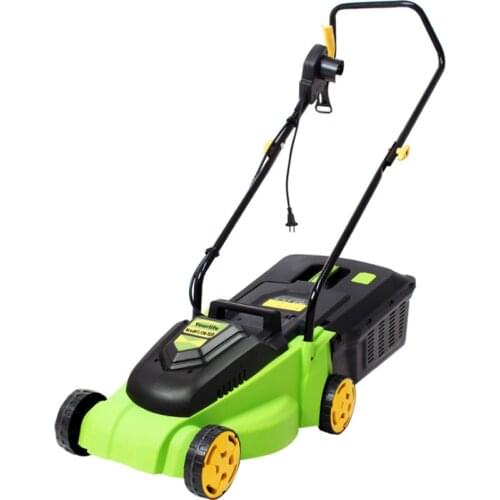 220V/1600W High-power Hand Push Lawn Mower Household Electric Lawn Trimmer Weeder Golf Lawn Gardening Tool Lawn Mower