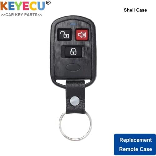 KEYECU Keyless Entry Remote Control Car Key Shell Case for Hyundai Elantra 2004 2005, Replacement Fob 3 Buttons - OSLOKA-230T