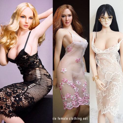 1/6 Female Cute Sexy Cartoons Pattern Printed Tattoo Cartoon Stockings for 12 inch Action Figures Body Model Toy