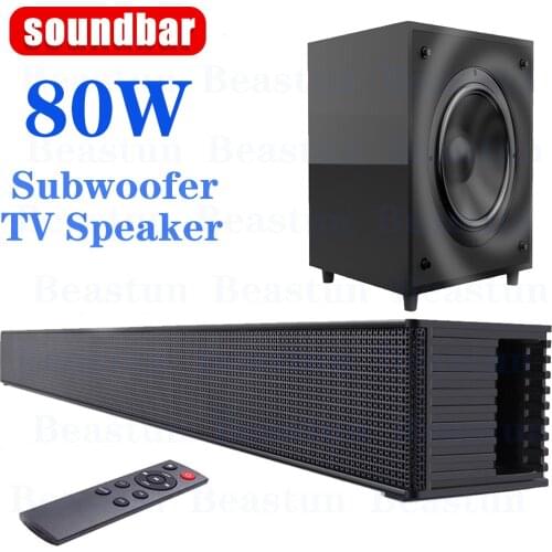 Home Theater Sound Bar Bluetooth Speaker Sub-woofer High Power Speakers Independent Active Sub woofer Stereo Music Center TV PC