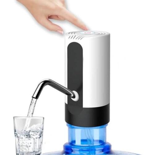 HOME-Water Bottle Pump, USB Charging Automatic Drinking Water Pump Portable Electric Water Dispenser Water Bottle Switch for USB