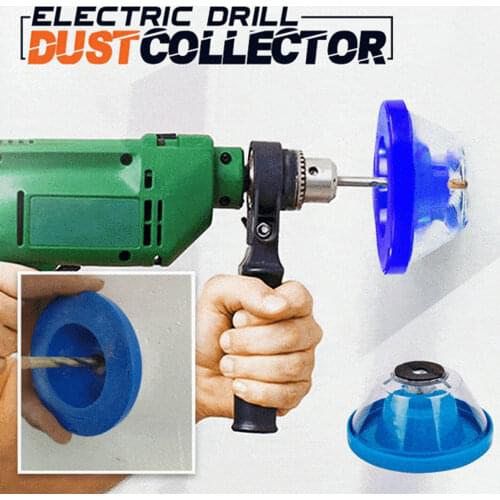 ELECTRIC DRILL DUST COLLECTOR CATCHER ATTACHMENT DEBRIS BOX FITS MOST DRILLS DIAMETER 4-10mm MUST HAVE DRILLING ACCESSORY