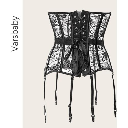 Varsbaby sexy slim waist corsets shapewear waist trainer body thing shapers black S M L XL XXL for women
