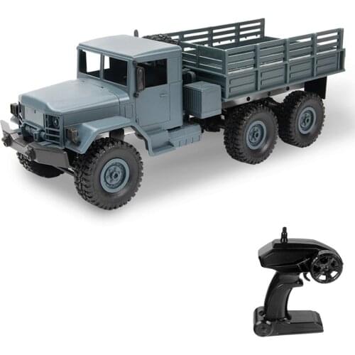 MN-77 2.4G 6WD RC Crawler Car Remote Control Big Foot Off-road Military Vehicle Model RTR Toy For Kids Gift