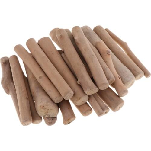 Natural Driftwood Pieces Craft Sticks Small for Northumbrian Coastline Display Arts and Craft DIY Decorating Creating