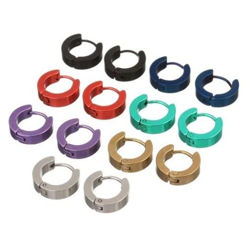 2pcs/lot 14mm Stainless Steel Blank Post Earring Studs Base Pins With Earring Plug Findings Ear Back For DIY Jewelry Making