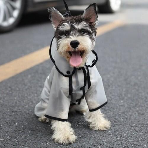 Dog Cloths Dog Raincoat Waterproof Jumpsuit Rain Coat Sunscreen Dog Outdoor Clothes Jacket for Small Dog Pet Supplies