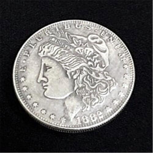 Super Magnetic Morgan Dollar(Copper) Magic Tricks Appearing/Disappearing Coin Magie Close Up Accessories Gimmick Props